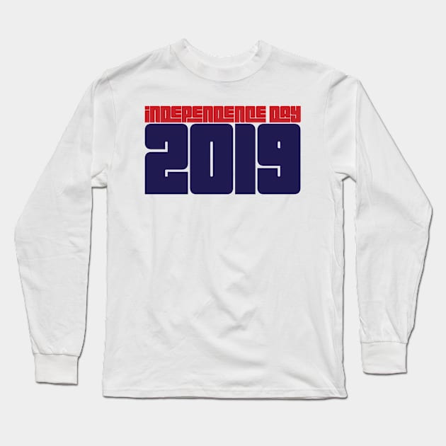 4th of july Long Sleeve T-Shirt by Pinkfeathers